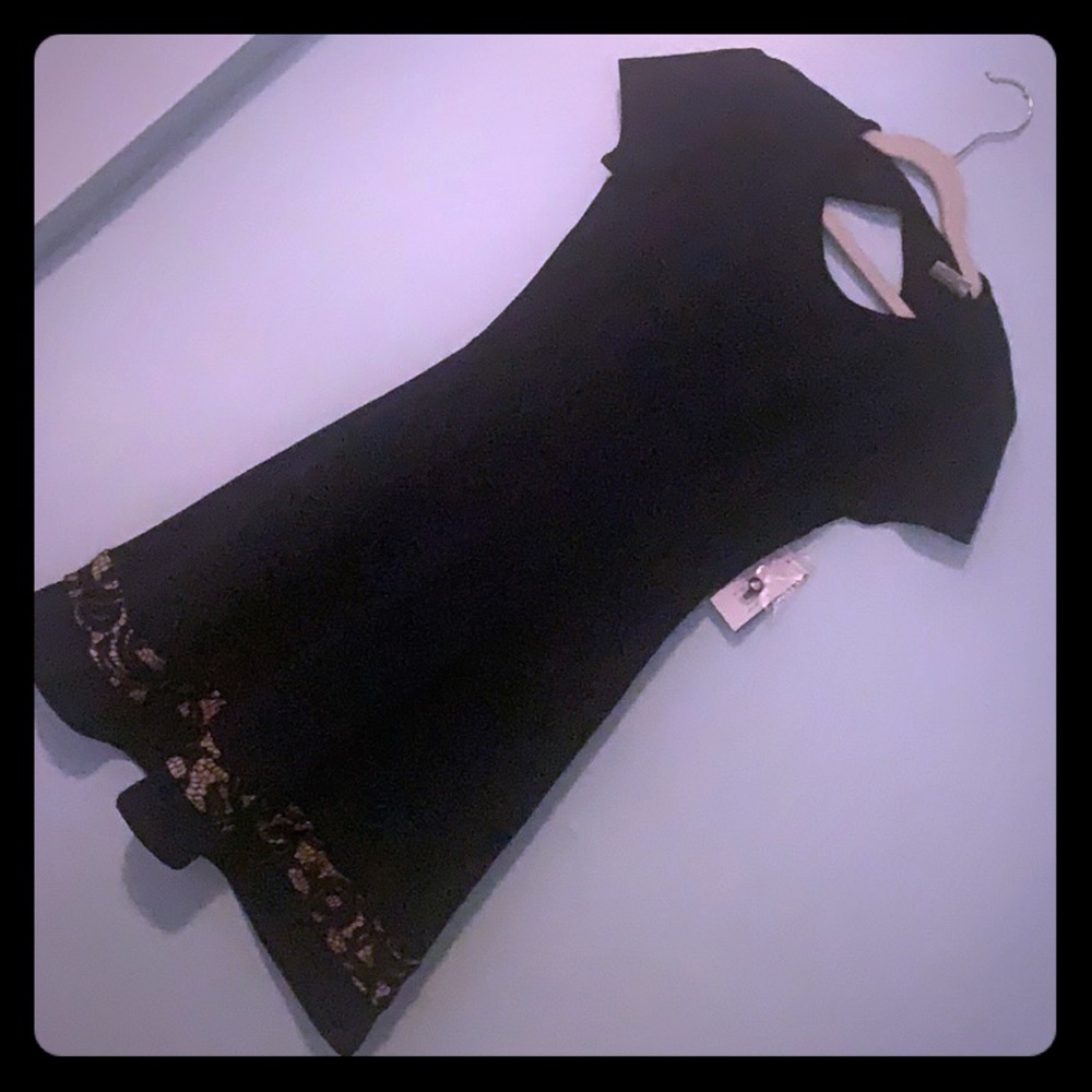 Navy blue dress